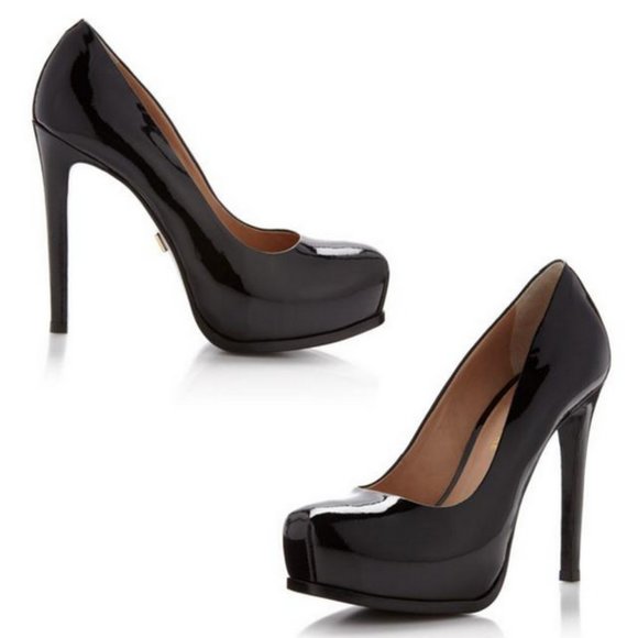 Pour La Victoire Irina hidden Platform Patent Leather Pump - Picture 1 of 12